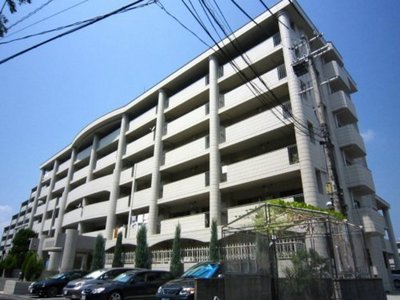 Building appearance. Toyonaka, Senri, Looking for room of Momoyamadai management properties area NO, 1