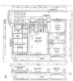 Floor plan. 2LDK, Price 22.5 million yen, Occupied area 60.14 sq m , Balcony area 10.09 sq m Property floor plan