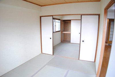 Living and room. Full of clean Japanese-style room