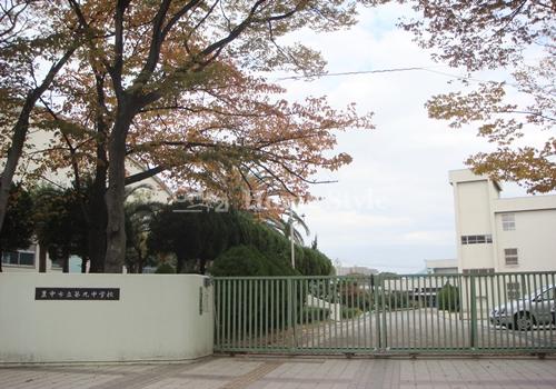 Junior high school. Toyonaka 1359m to stand ninth junior high school