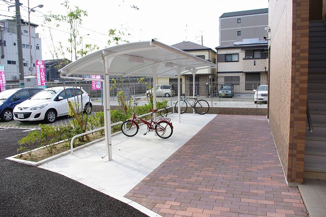 Other common areas. Also spacious bicycle storage space