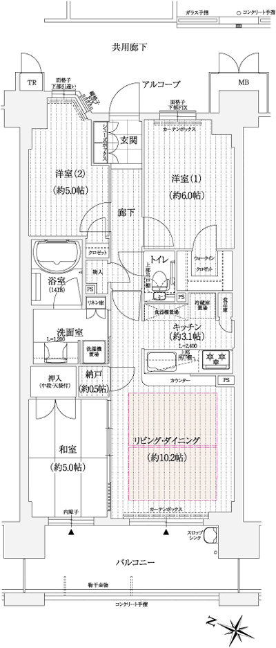 Floor: 3LDK + storeroom, occupied area: 67.45 sq m, Price: 33,500,000 yen ~ 34,980,000 yen