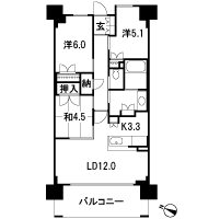 Floor: 3LDK + storeroom, occupied area: 71.18 sq m, Price: 36,720,000 yen