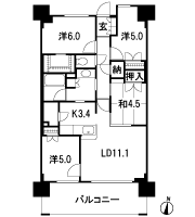 Floor: 4LDK + storeroom, occupied area: 80.58 sq m, Price: 41,480,000 yen ~ 43,600,000 yen