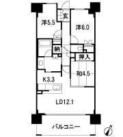 Floor: 3LDK + storeroom, occupied area: 71.17 sq m, Price: 34,300,000 yen ~ 36,360,000 yen