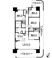 Floor: 4LDK, occupied area: 80.98 sq m, Price: 40,710,000 yen
