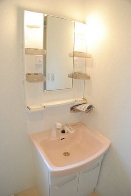 Washroom. Easy-to-use shower Dresser