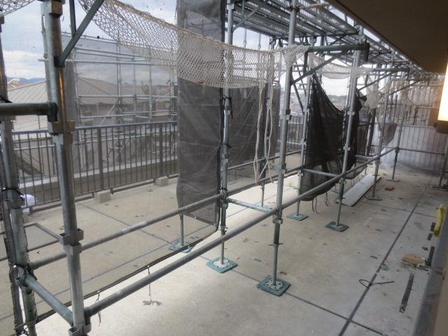 Balcony. It is currently under significant renovation