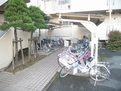 Other common areas. Place for storing bicycles