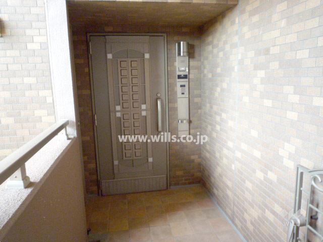 Entrance. There is a private porch.