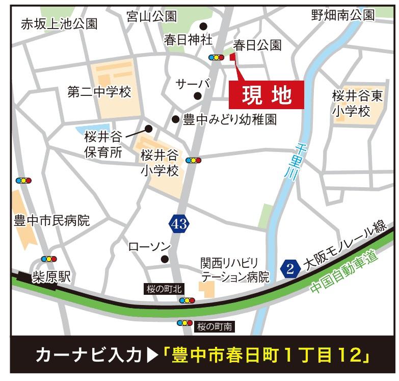 Local guide map