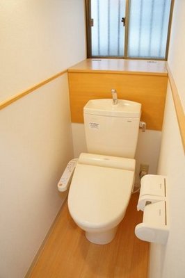 Toilet. With Washlet