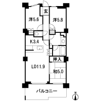 Floor: 2LDK + F ・ 3LDK, occupied area: 70.84 sq m, Price: 31,971,000 yen ・ 33,292,000 yen