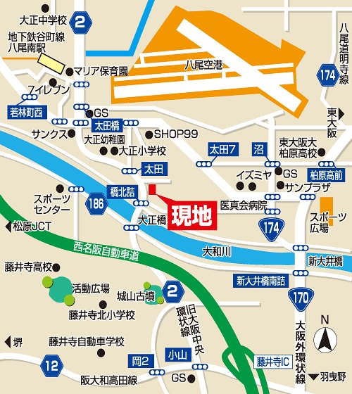 Local guide map