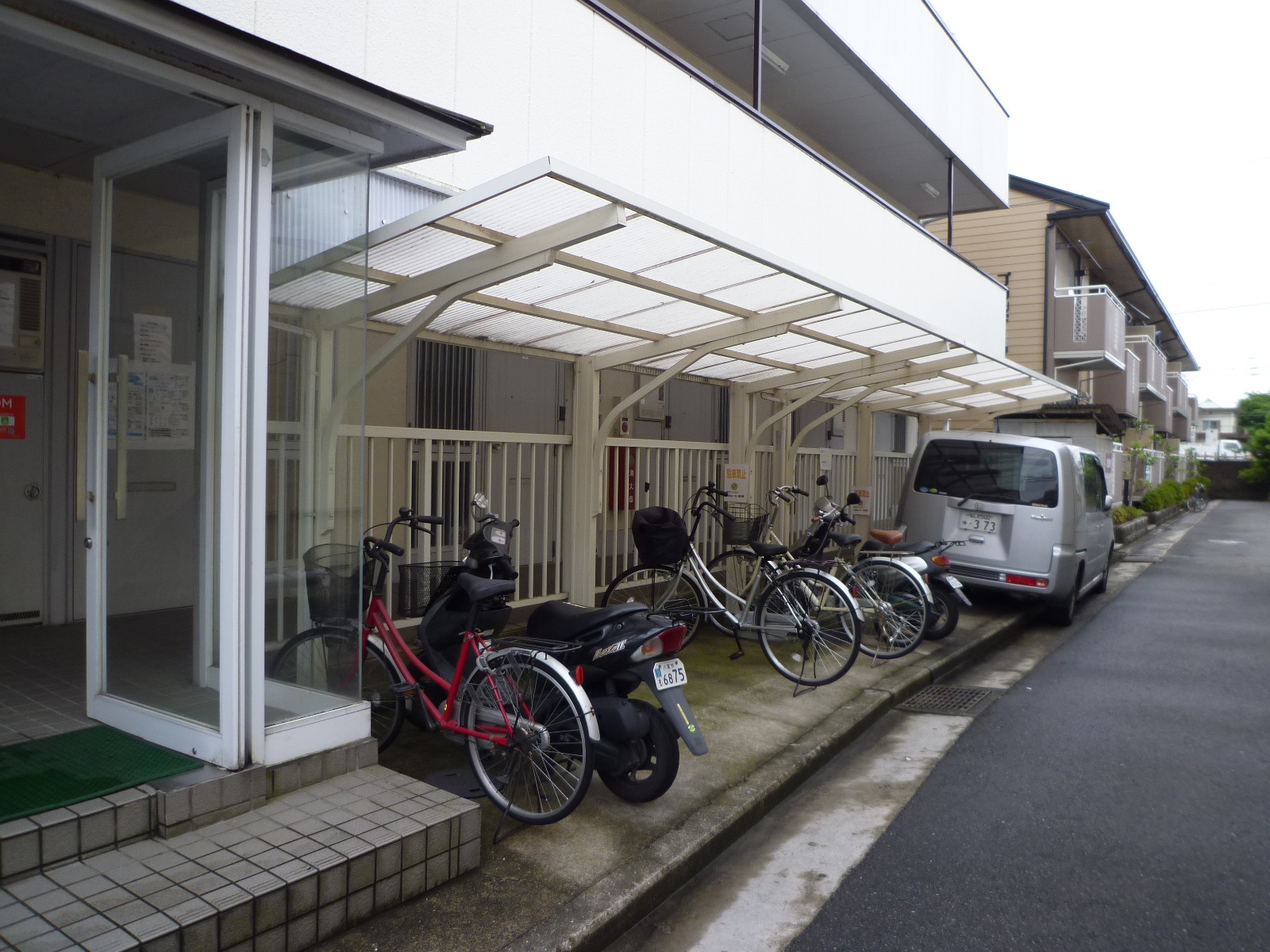 Other common areas. Bicycle-parking space