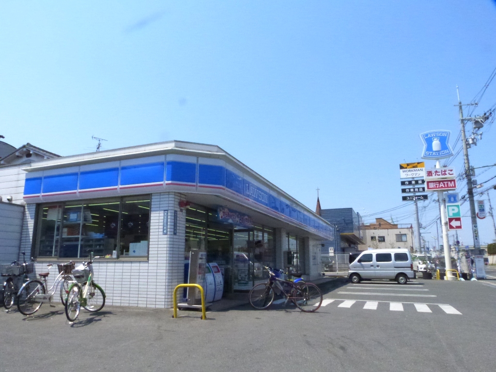 Convenience store. Lawson Yao Higashiyamamotoshin-cho 3-chome up (convenience store) 101m