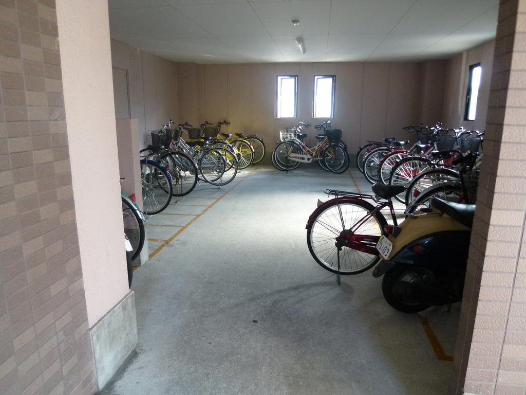 Other common areas. Bicycle-parking space