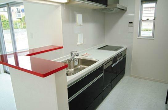 Other.  [Fujiidera model house] How about making cuisine while enjoying the communication with the family at the counter kitchen.