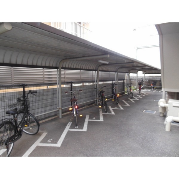 Other common areas. Bicycle parking space