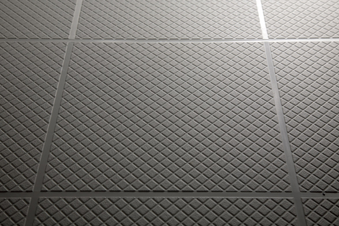 Bathing-wash room.  [Quick-drying floor] Uneven pattern of the surface to improve the drainage, It is quick-drying floor was difficult slippery dry (same specifications)