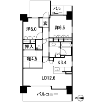 Floor: 3LDK, occupied area: 71.73 sq m, Price: 24,316,630 yen