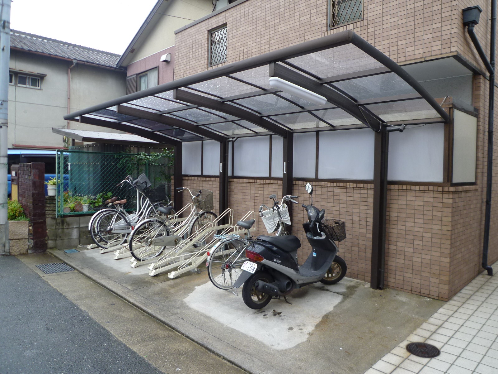 Other common areas. Bicycle-parking space