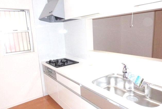 Kitchen.  ☆ Population marble top plate ・ With water purification machines function faucet