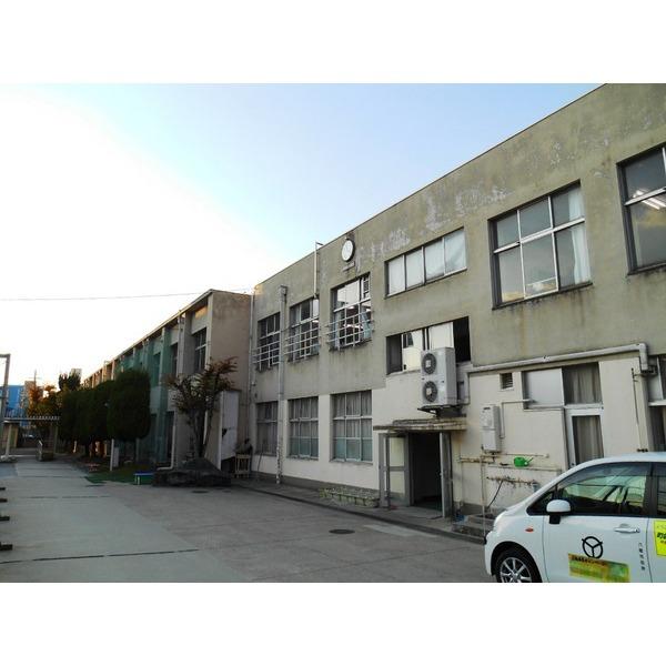 Junior high school. 1222m Taisho junior high school until Yao Municipal Taisho junior high school