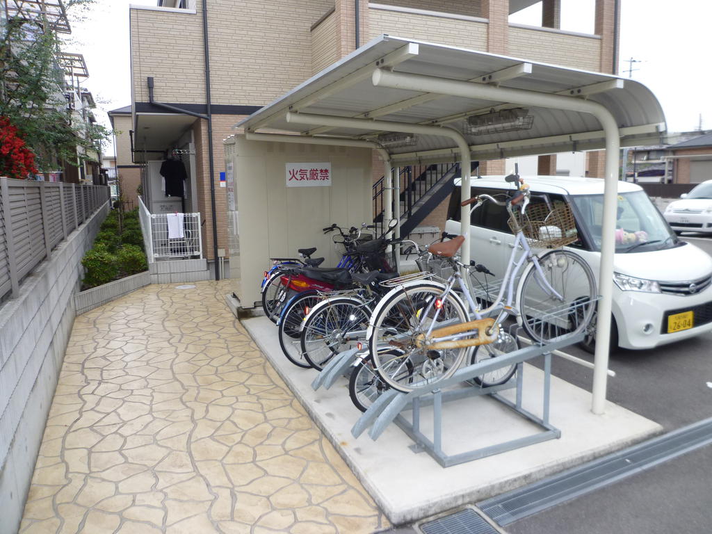 Other common areas. Bicycle-parking space