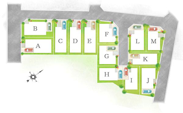 The entire compartment Figure. Partition plan