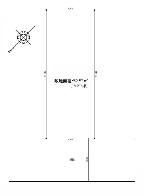 Compartment figure. 21,800,000 yen, 3LDK, Land area 52.53 sq m , Building area 82.53 sq m shaping land