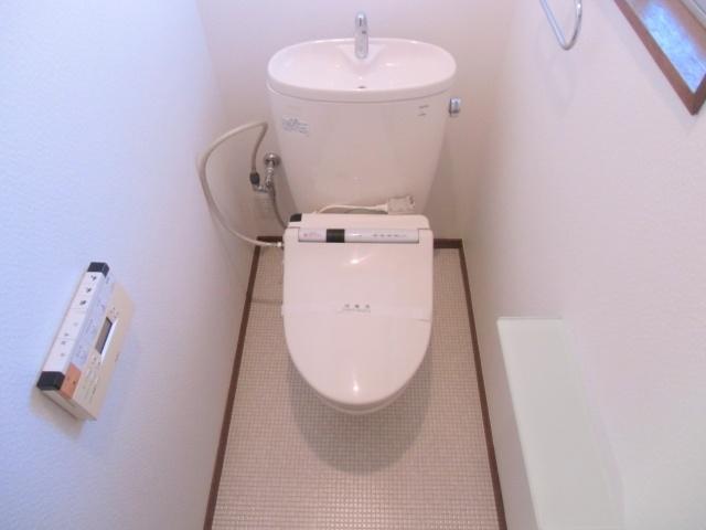 Toilet. It is a high-function toilet