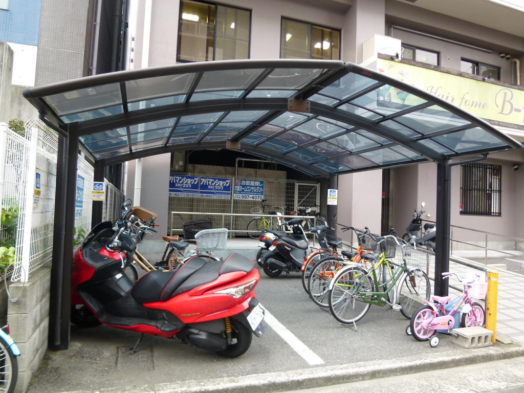 Other common areas. Bicycle-parking space