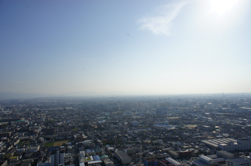 View. View of the top floor facing south! It is like being in the sky!