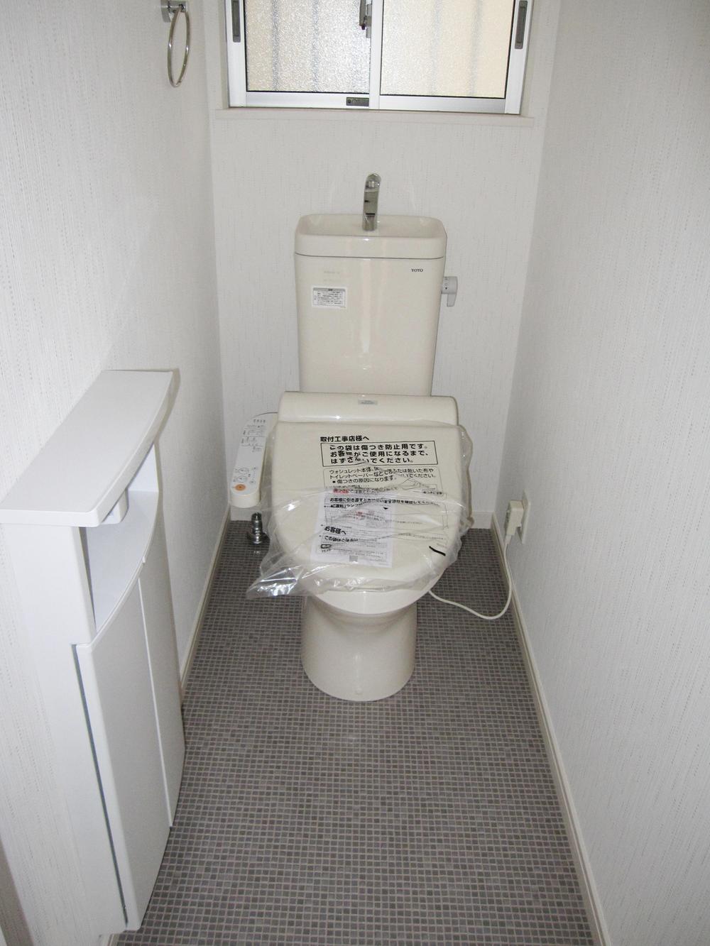Toilet. Storage and bidet is standard installation