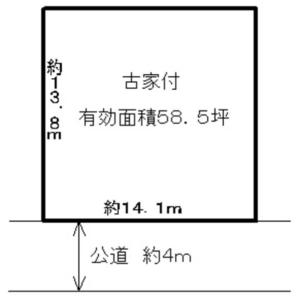 Compartment figure. Land price 40,950,000 yen, Land area 193.45 sq m compartment drawings