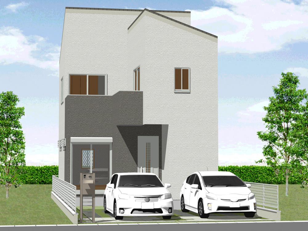 Building plan example (Perth ・ appearance). No. 5 areas (reference plan) complete image Perth