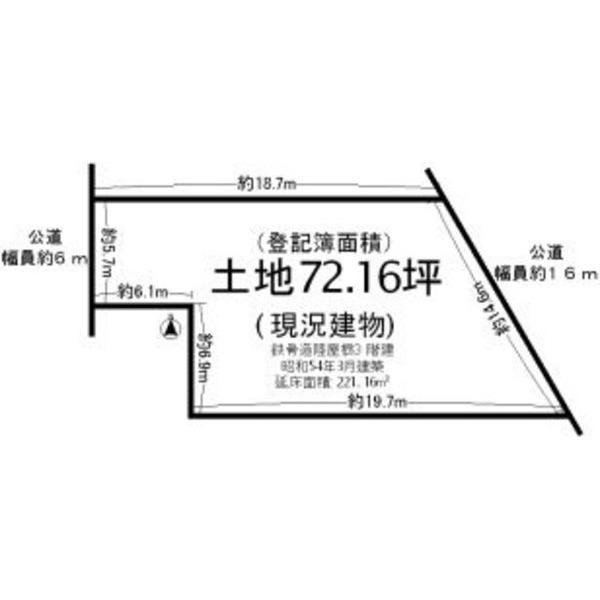 Compartment figure. Land price 81 million yen, Land area 238.55 sq m