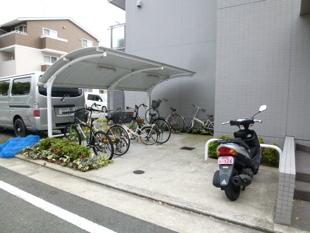 Other common areas. Bicycle-parking space