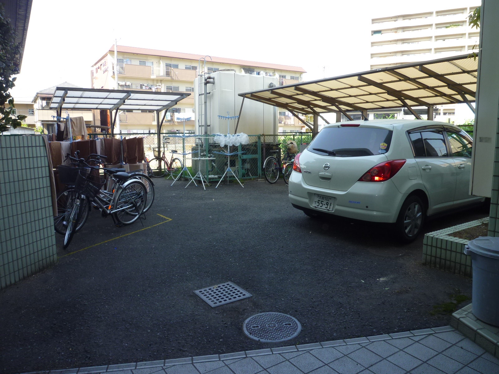 Other common areas. Bicycle-parking space