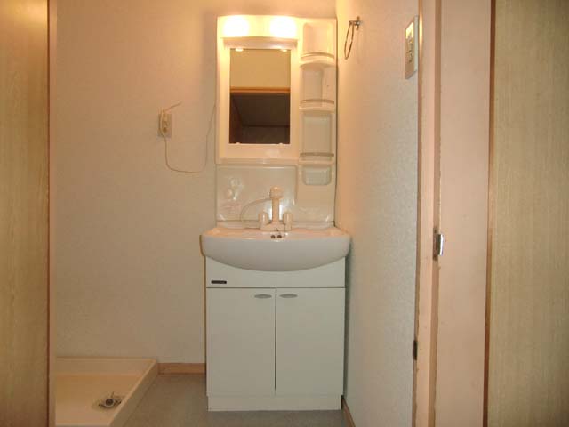 Washroom. Shampoo dresser!