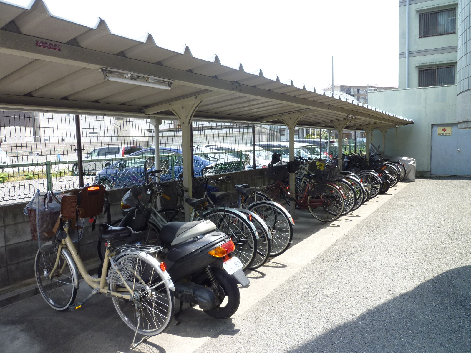 Other common areas. Bicycle-parking space