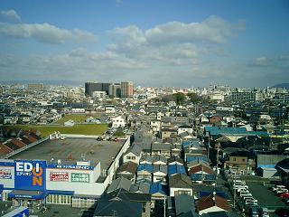View photos from the dwelling unit. View from the north balcony (December 2013) Shooting