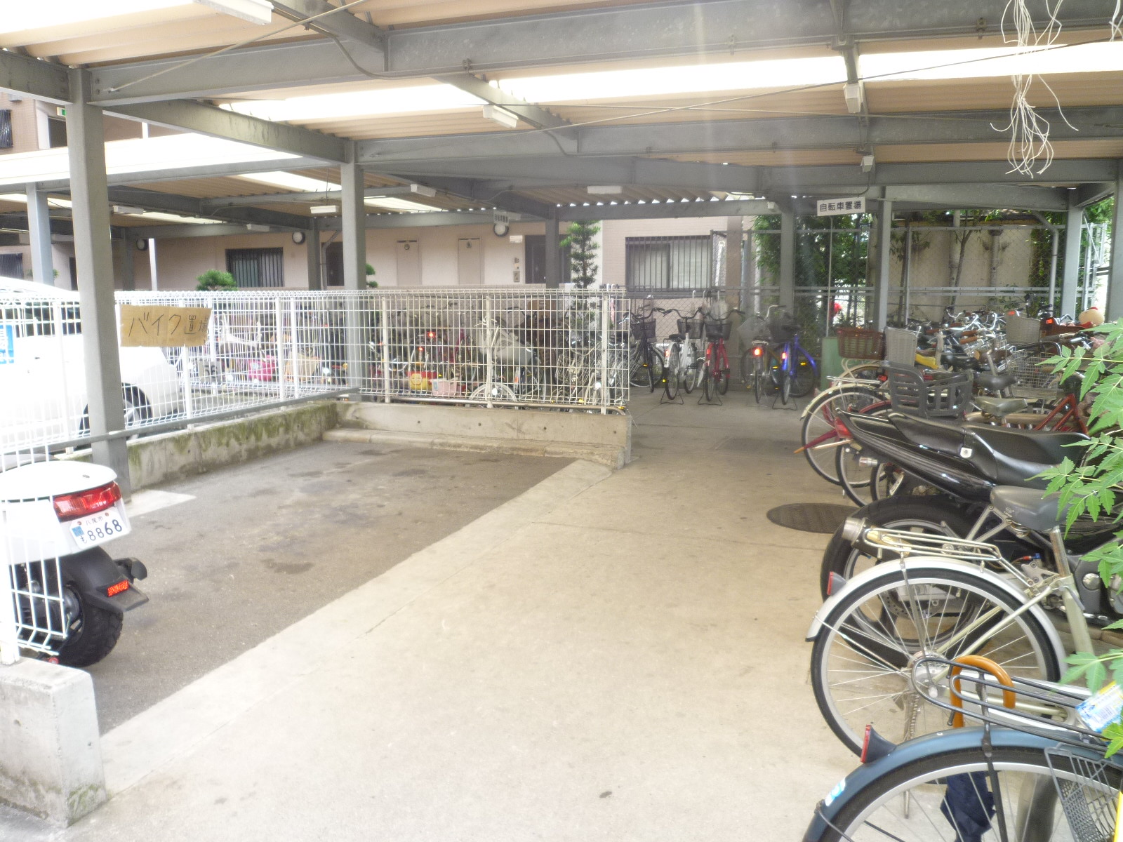 Other common areas. Bicycle-parking space