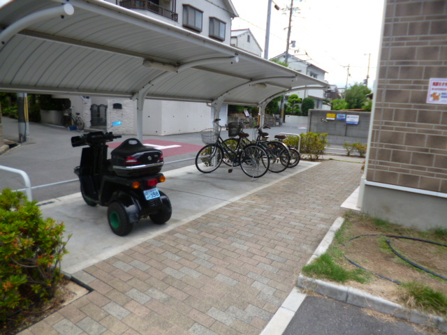 Other common areas. Bicycle-parking space