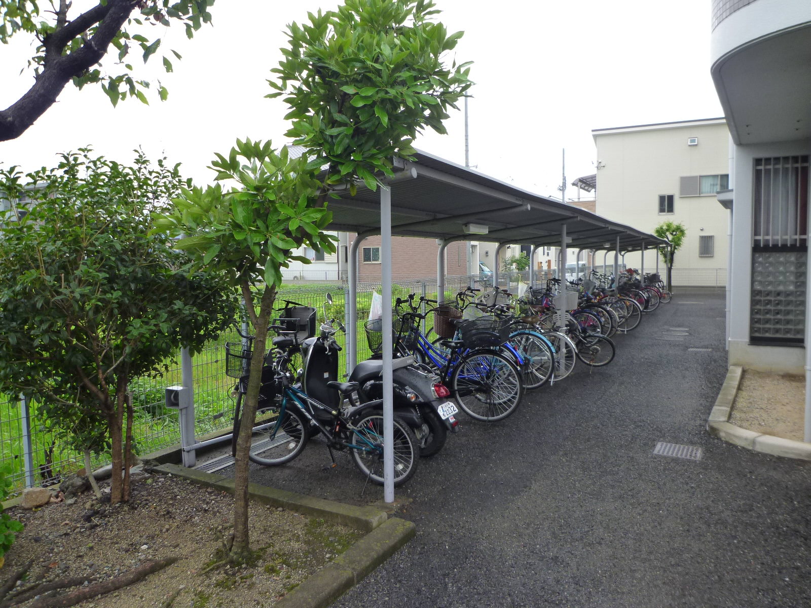 Other common areas. Bicycle-parking space