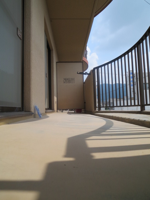 Balcony. It is bright in the south-facing ^^