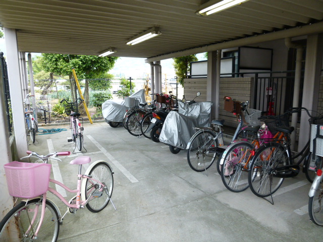 Other common areas. Bicycle-parking space