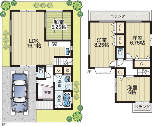 Floor plan. (No. 10 locations), Price 39,800,000 yen, 4LDK, Land area 86.68 sq m , Building area 95.18 sq m