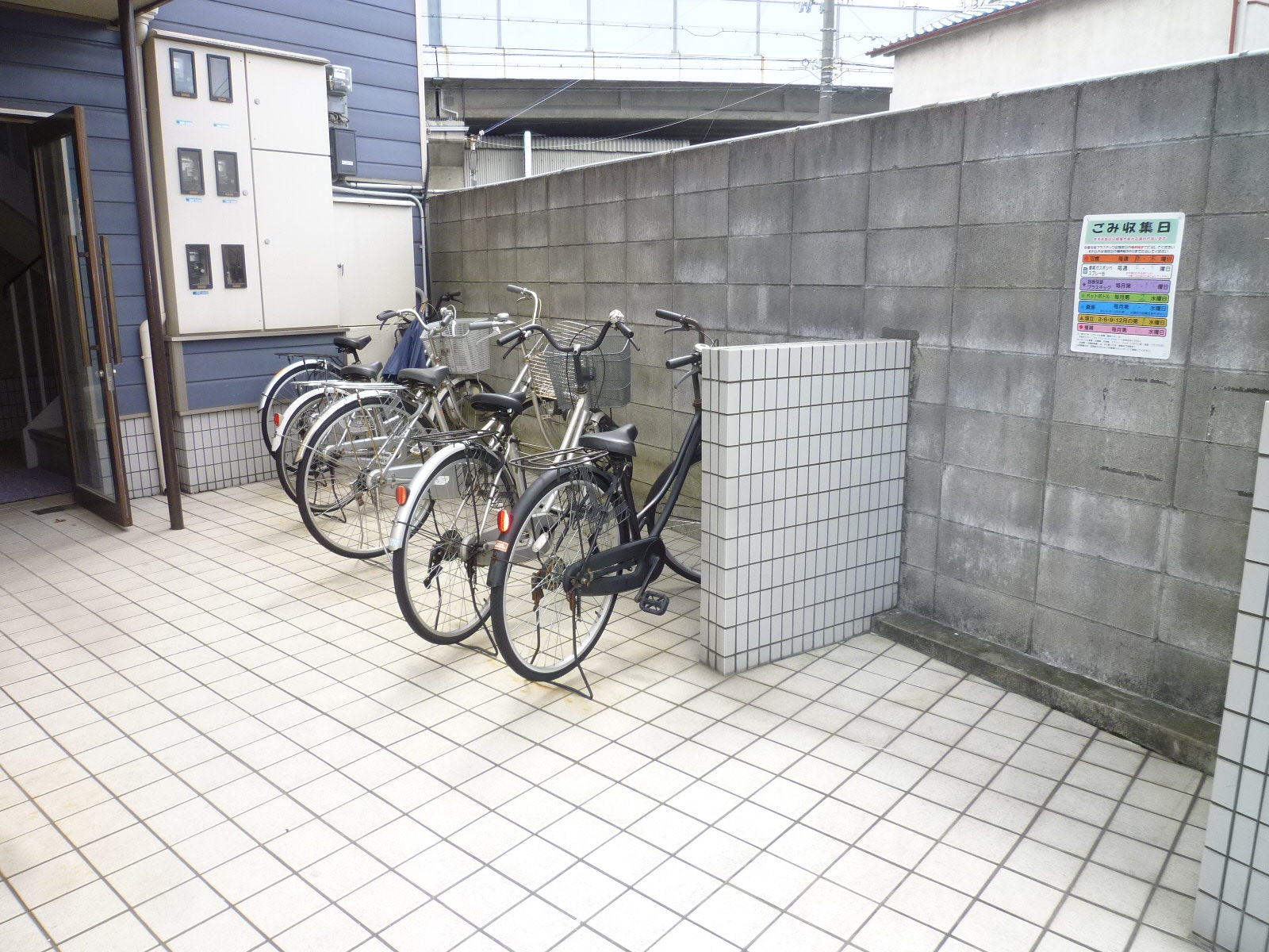 Other common areas. Bicycle-parking space